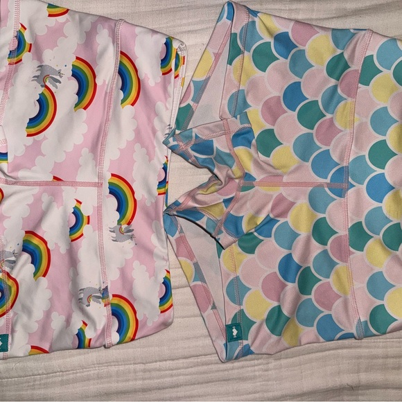 WODBOTTOM mermaid and unicorn shorties - Picture 2 of 5